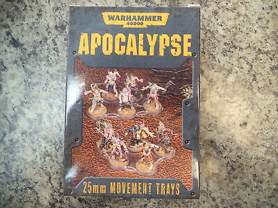 Warhammer 40k: Apocalypse 25mm Movement Trays